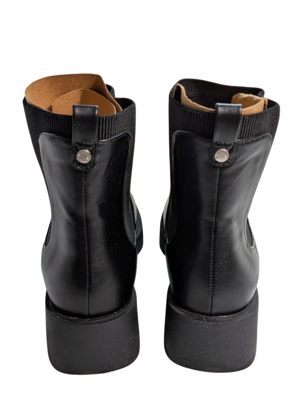Kenneth Cole Reaction Skyee Chelsea Womens Size 11 Black Pull On Ankle Boots NIB - Picture 3 of 9